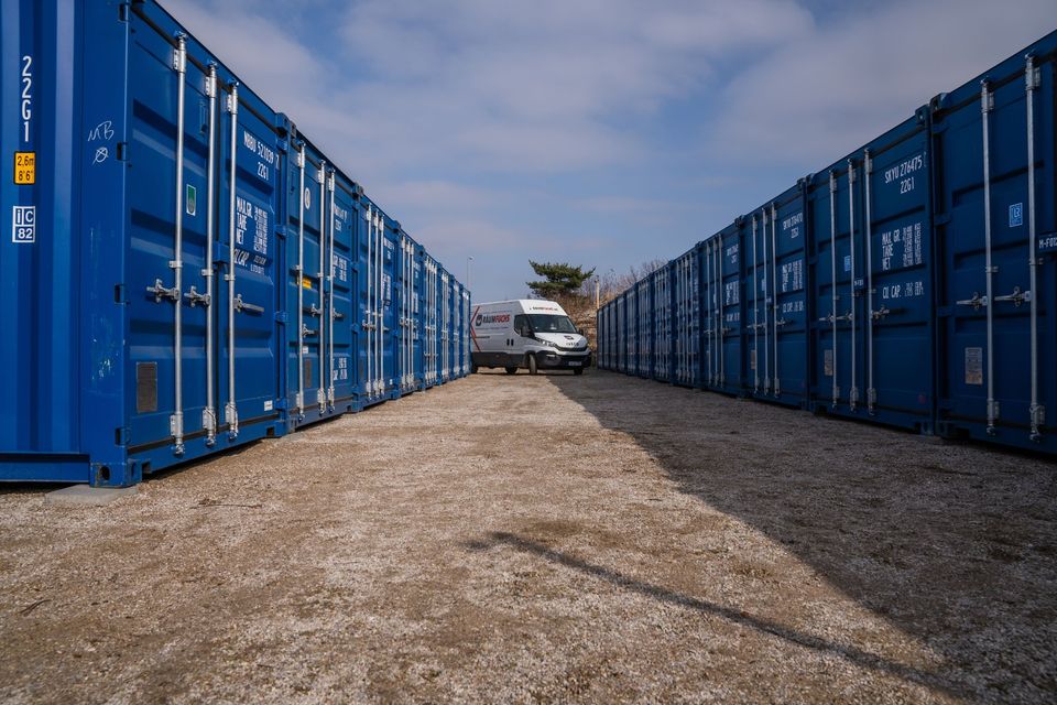 Lagerraum, Materialcontainer, Lagercontainer, Self-storage in München