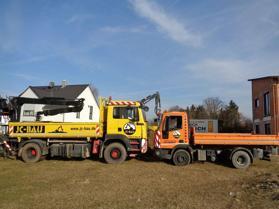 JC-Bau Splitt 2-5mm Pflastern Drainmörtel  3t 14t 26t in Nürnberg (Mittelfr)