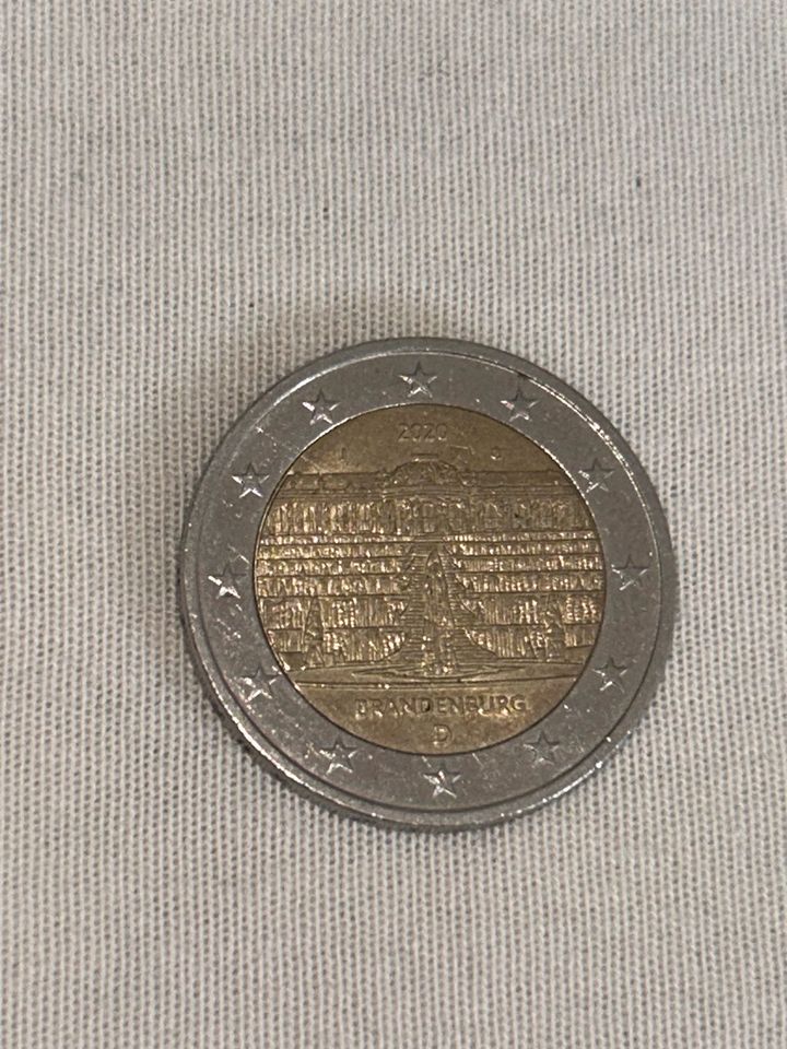 2€ Münze Brandenburg 2020 Sonderprägung in Berlin