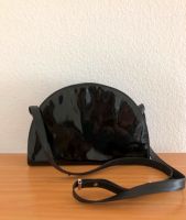 Goldpfeil Schultertasche Lackleder/Leder schwarz Vintage Baden-Württemberg - Heidelberg Vorschau