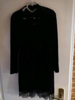 Samtkleid in schwarz Niedersachsen - Wiesmoor Vorschau