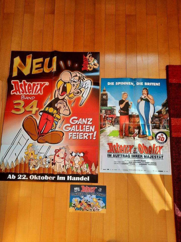 Asterix Plakate Poster,  Stundenplan in Neumarkt i.d.OPf.