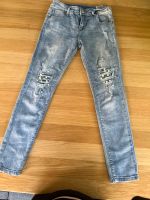 Jeans Hose mit Glitzer Perlen Brandenburg - Rangsdorf Vorschau