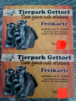 2 Freikarten Tierpark Gettorf Schleswig-Holstein - Glücksburg Vorschau