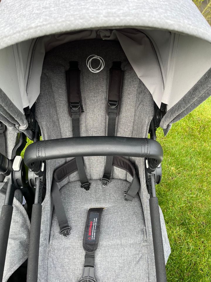 Bugaboo Donkey 3 Twin Black Edition mit Zubehör in Hamburg