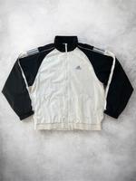 Vintage Adidas Trainingsjacke/ Trackjacket/ Jacke in weiß/ blau Baden-Württemberg - Heubach Vorschau