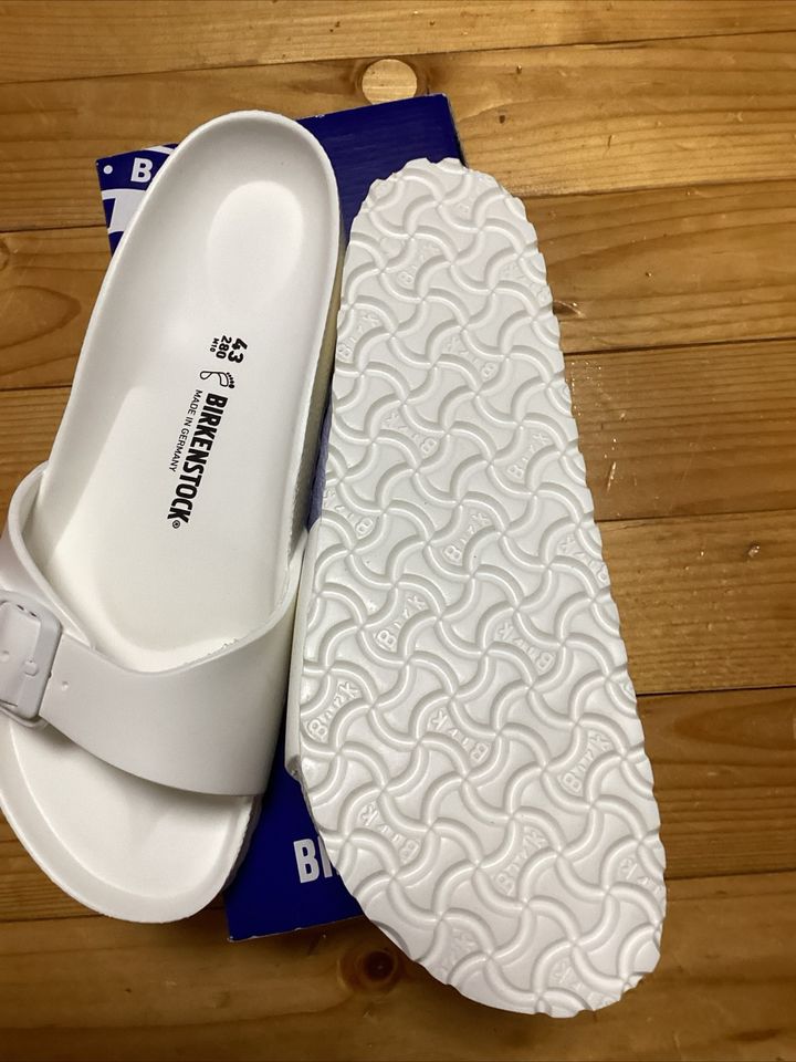 Birkenstock Madrid Eva weiß Gr. 43 normale Weite neu in Fürth