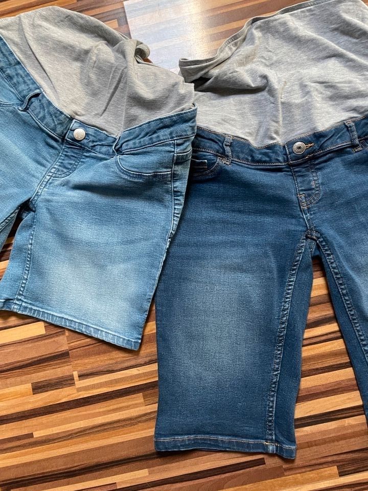 Umstands Jeans Shorts kurz von Esmara (Staight Fit) in Ziemetshausen