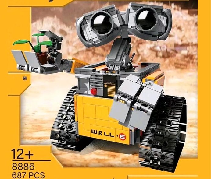 Wall-e WallE Roboter Neu Klemmbausteine Disney Pixar  Geschenk in Delitzsch