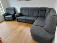 Ecksofa mit Sessel (dunkel grau / antrazit) / Couch Bayern - Graben (Lechfeld) Vorschau