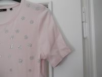 T-Shirt rosa kurzer Arm mit Glitzer-Dots 100% Baumwolle Nordrhein-Westfalen - Frechen Vorschau