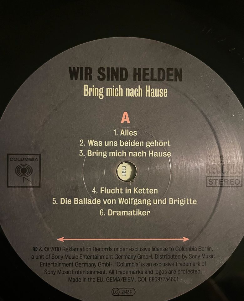 Wir Sind Helden - Bring Mich Nach Hause Vinyl LP + CD 2010 in Celle