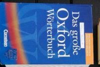 Das große Oxford Wörterbuch Englisch-Deutsch  Deutsch-Englisch Niedersachsen - Wetschen Vorschau