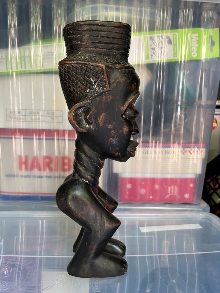 Afrikanische Kunstfigur / Kuba Cup / Palmweinbecher in Hamburg