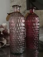 2er Set Glas Deko Flaschen Rosa & Pink * NEUWARE * 25 cm * Vase Nordrhein-Westfalen - Kamp-Lintfort Vorschau