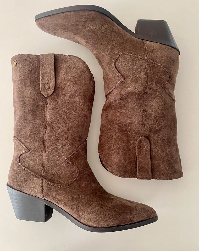 Vanessa Wu, Western Boots, Taupe, 40, NEU in Goldbach