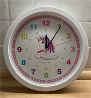 Wanduhr Kinderzimmer Einhorn Sachsen-Anhalt - Petersberg (Saalekreis) Vorschau