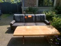 Sofa, Couch, Leder, Couchtisch, Wohnzimmertisch Nordrhein-Westfalen - Alsdorf Vorschau