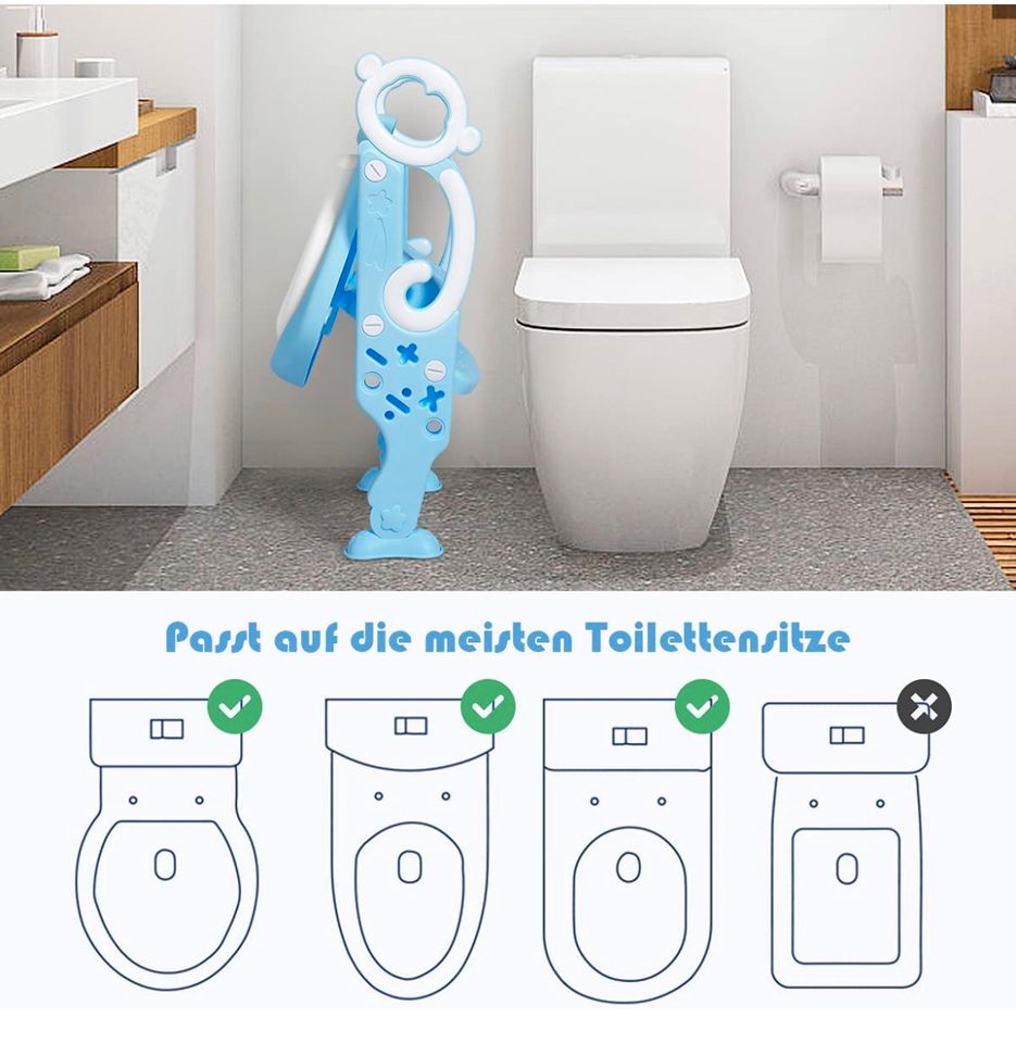 COSTWAY Children's Toilet Seat Height- Toiletten Sitz in Recklinghausen