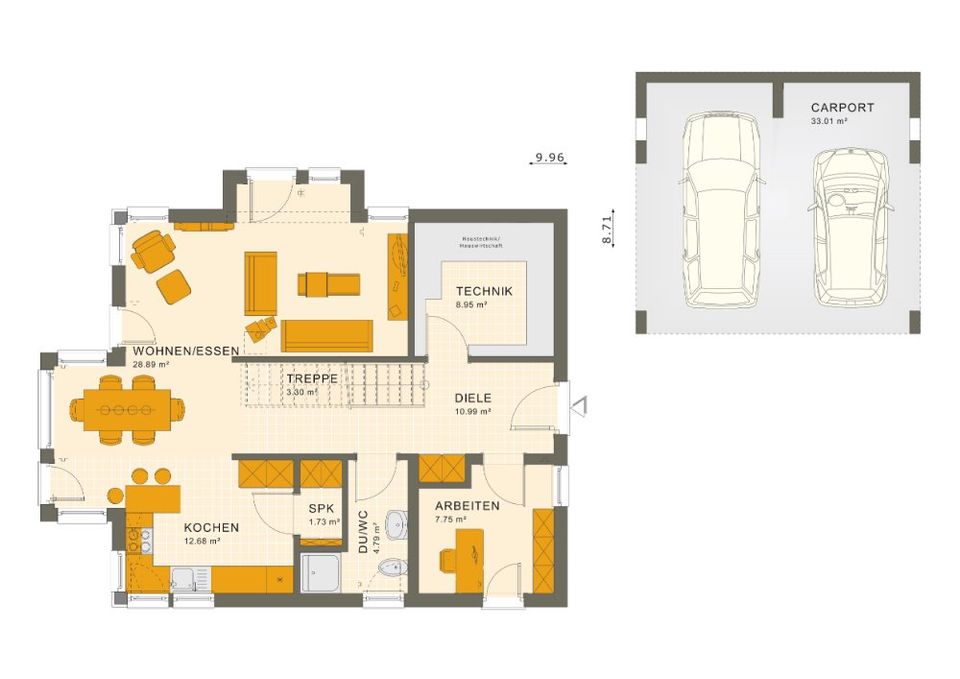 Euer Einfamilienhaus mit PV und Speicher in Ellerau 