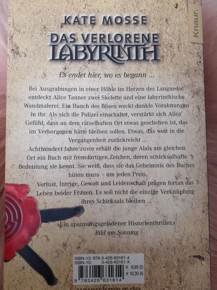 Das verlorene Labyrinth/Roman von Kate Mosse in Moers