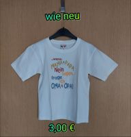 Kinder T-Shirt mit Schriftzug, wie neu, Größe: 116 Hessen - Immenhausen Vorschau