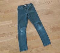 Name It Mädchen Jeggings Jeans Hose Gr. 140 anthrazit used Sommer Nordrhein-Westfalen - Jüchen Vorschau