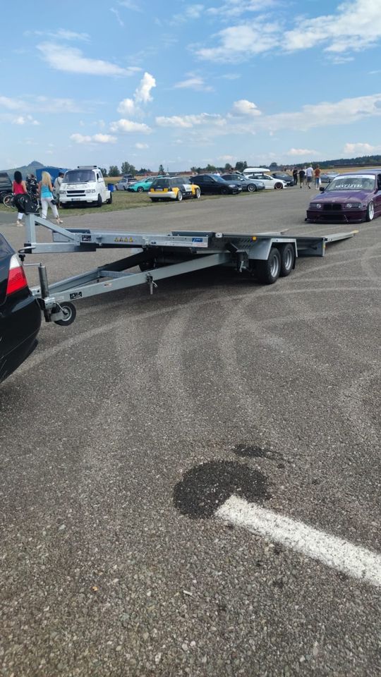 Autoanhänger kippbar Autotransporter zu vermieten leihen mieten ✅ in Neudrossenfeld