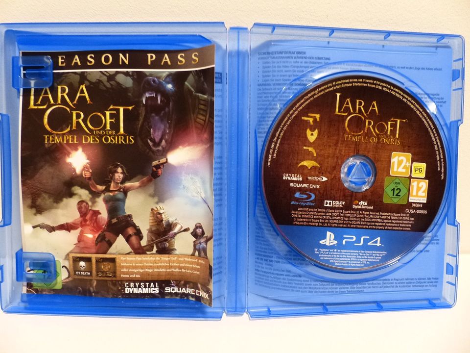 Lara Croft und der Tempel des Osiris Playstation 4 Spiel in Wermelskirchen