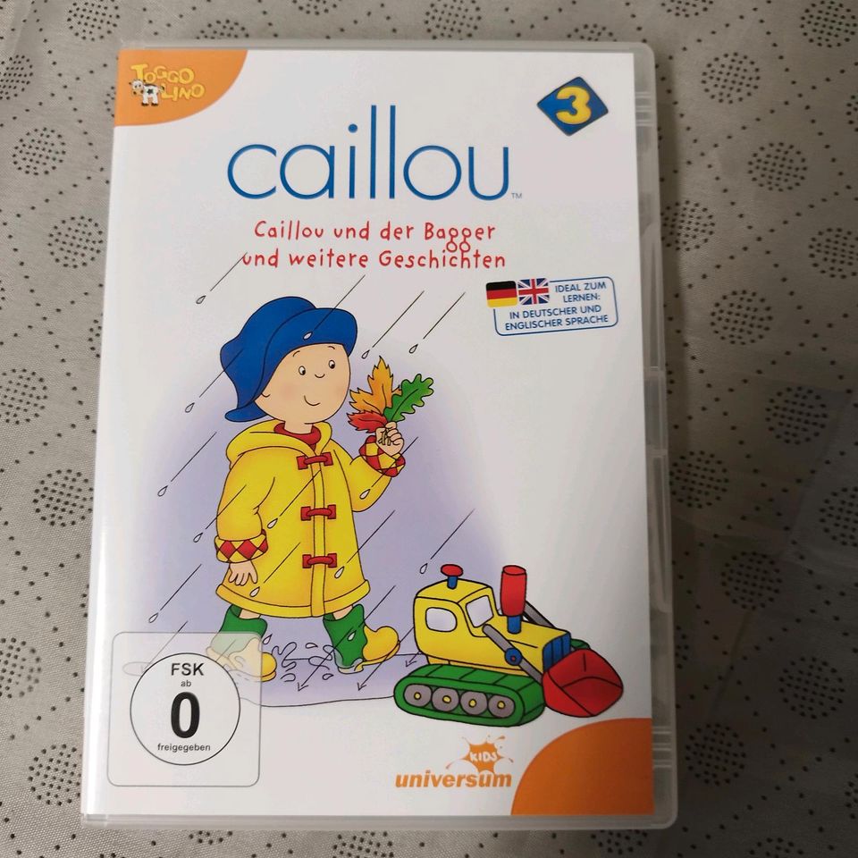 DVD Calliou und der Bagger in Burgheim