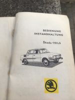 Betriebsanleitung / Handbuch Skoda S 100 + L / S 110 + L + LS Sachsen - Rabenau Vorschau