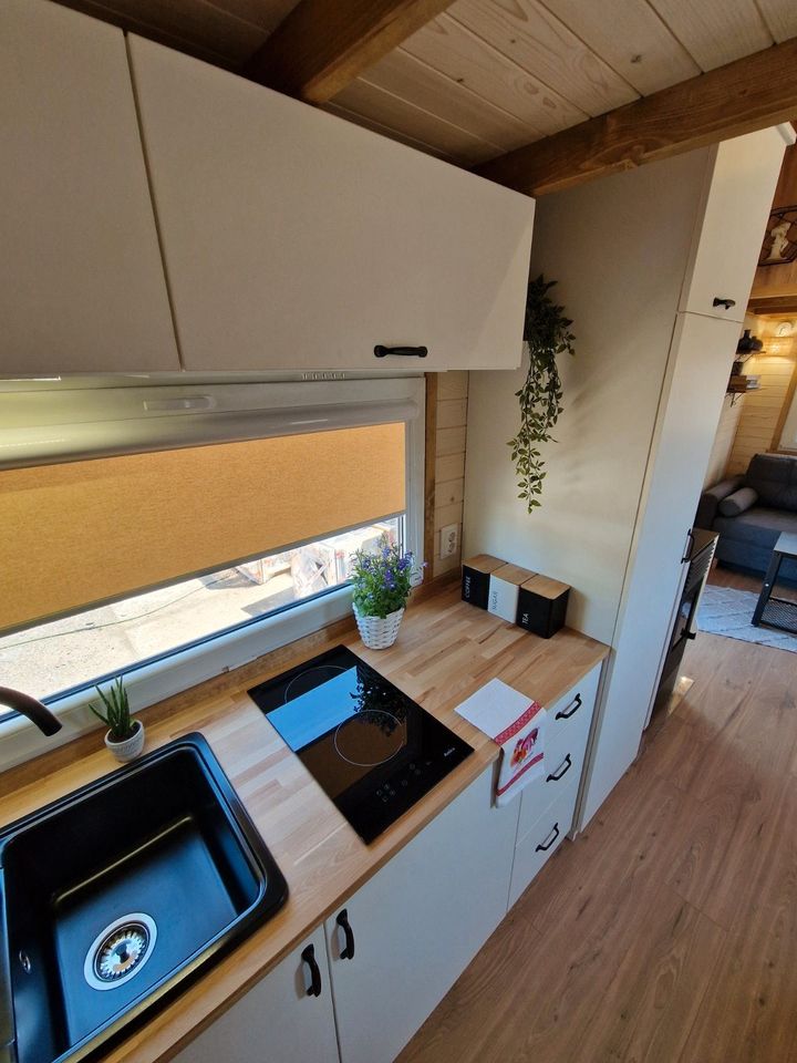 Tiny House Anna | 7.20m | 2 SCHLAFLOFT | PELLETOFEN! | Winterfest | Schlüsselfertig | Mobilheim | Mobilhaus | Gartenhaus in Berlin