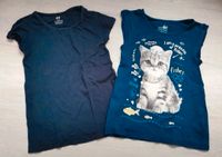 2 x Sommer T-Shirt Shirt Oberteil Gr. 122-128 H&M Palomino Katze Niedersachsen - Giesen Vorschau