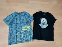 2 T-Shirts, Größe 128/134 Niedersachsen - Neuenkirchen - Merzen Vorschau