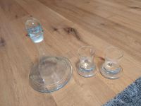 Wein Dekanter mit zwei Gläser - mundgeblasen von rastal Bayern - Postbauer-Heng Vorschau