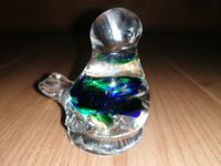 Glasfigur Vogel Glasvogel Transparent Blau Grün Nordrhein-Westfalen - Nettetal Vorschau