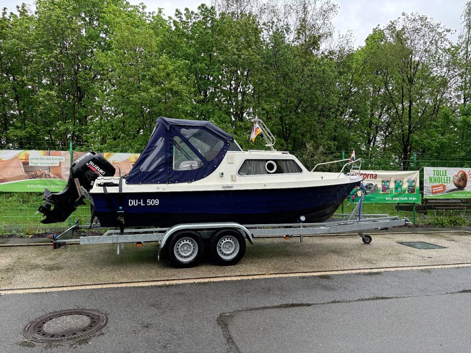 Kajütboot/Motorboot  70 PS 4-Takt Gleiter Nordan 550 in Remscheid
