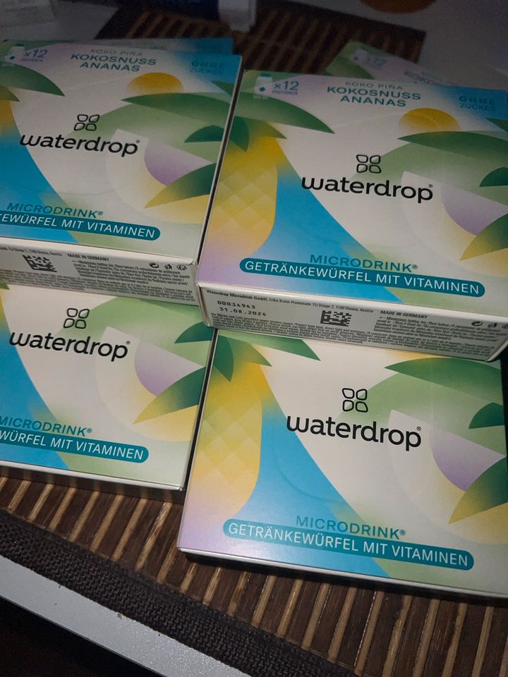 Waterdrop Kokopina Packung mit 12 Drops ungeöffnet und neu in Möglingen 