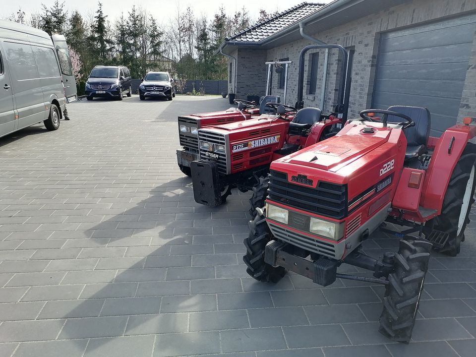 Kleintraktor Schlepper Traktor Shibaura SP 1440 mit KFZ Brief in Zielitz