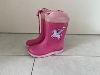 Gummistiefel von Beck´s in pink mit Einhorn in Größe 26 Hessen - Biebesheim Vorschau