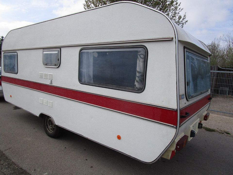 Nr.10, Wohnwagen Wilk Stern 550, TÜV:2024, www.billigwohnwagen.de in Bad Saulgau