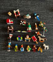 Lego Figuren und Bausteine aus Adventskalender Nordrhein-Westfalen - Castrop-Rauxel Vorschau