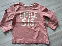 Super süßes Langarmshirt „Little Sis“ Gr. 92 H&M Baden-Württemberg - Asperg Vorschau