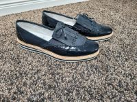 Rieker Schuhe Gr. 41 Loafer Fringe navy Damen *wie neu* Niedersachsen - Wetschen Vorschau