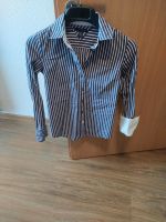 Tommy Hilfiger Bluse dunkelblau-weiß-rosa gestreift Baden-Württemberg - Kirchheim am Neckar Vorschau