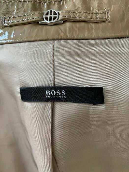 Hugo Boss Lamb Leder Jacke in Temmels