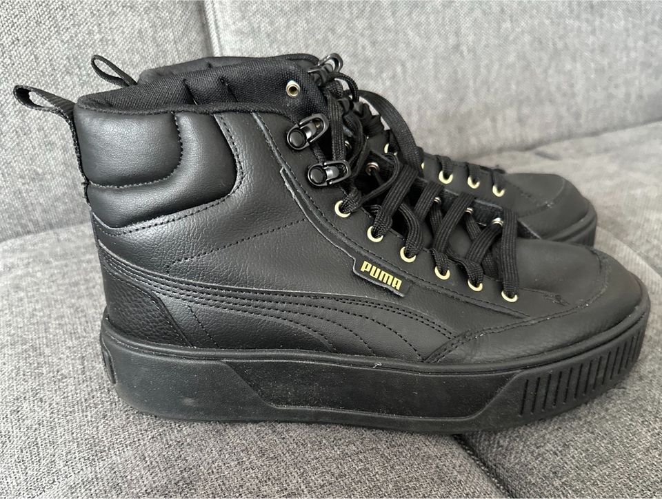 Puma Plateausneaker schwarz 41 in Pulheim