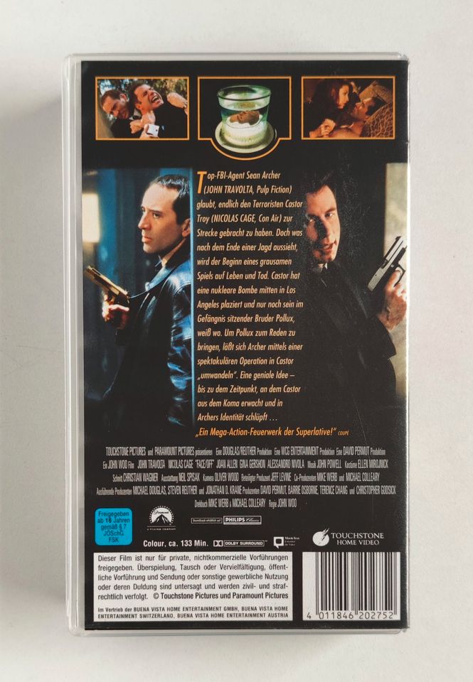 Im Körper des Feindes "Travolta&Cage" [VHS] Videokassette (1997) in Oer-Erkenschwick