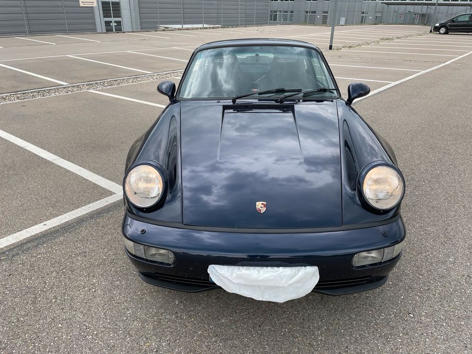 Porsche 964 C4 Turbolook Schalter H-Zulassung Recaro in Kempten