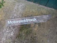 Motorelektronik Schild für Werkstatt kein Simson MZ Trabant Mecklenburg-Vorpommern - Torgelow Vorschau
